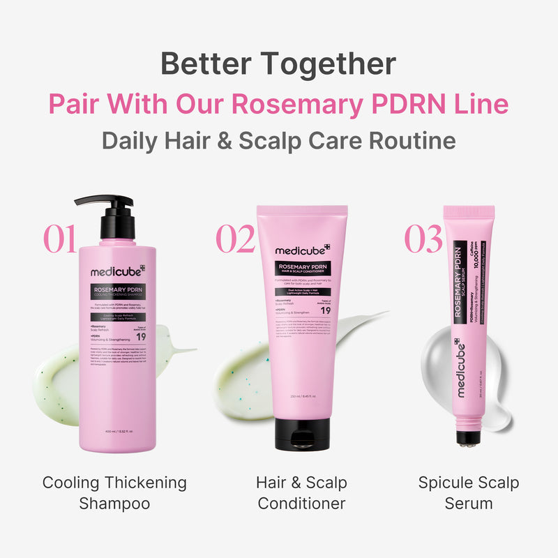 Rosemary PDRN Cooling Thickening Shampoo