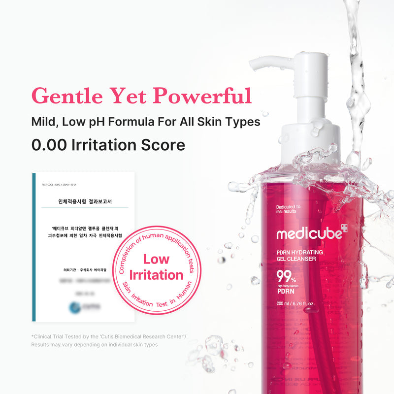 PDRN Pink Gel Cleanser