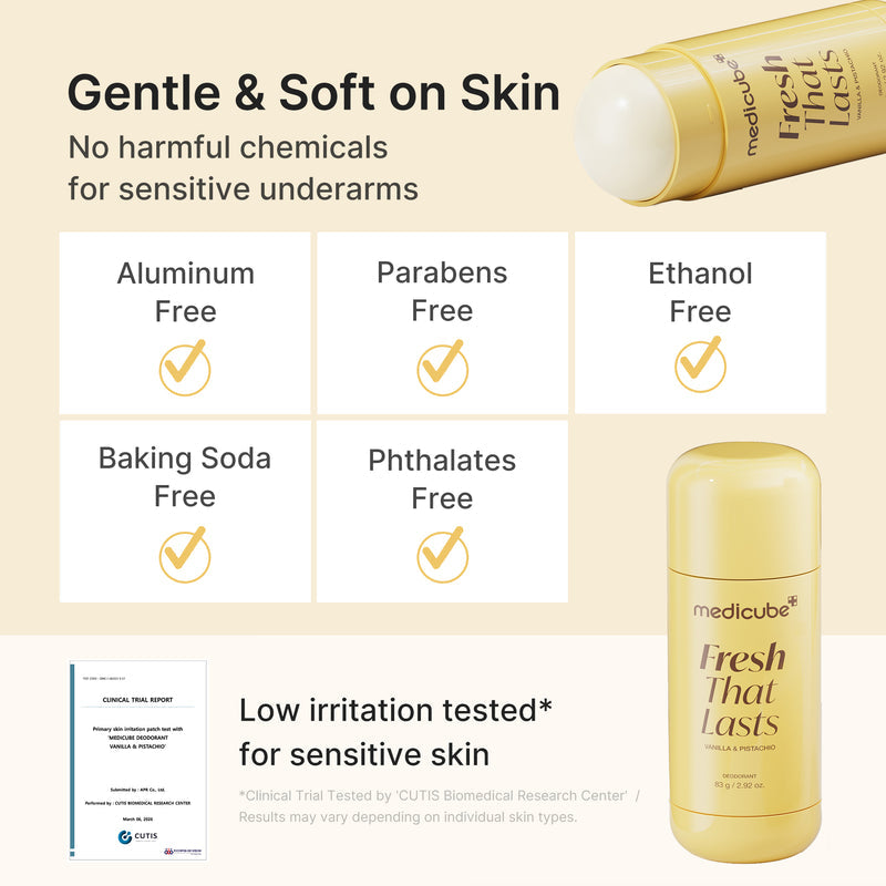 Kojic Acid Brightening Deodorant (Vanilla &amp; Pistachio)