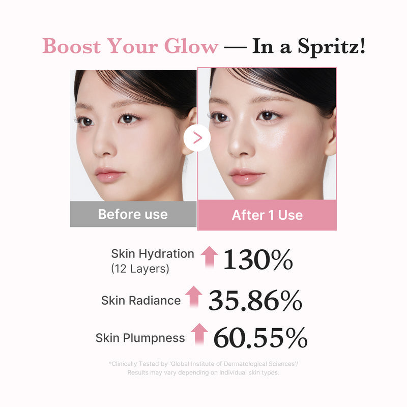 PDRN Pink Collagen Glow Jelly Mist Serum