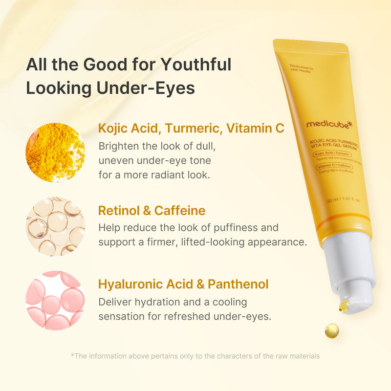 Kojic Acid Turmeric Eye Gel Serum